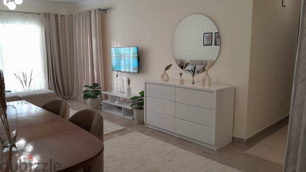 Furnished apartment for rent at Dar Misr compound , Sheikh zayed 3