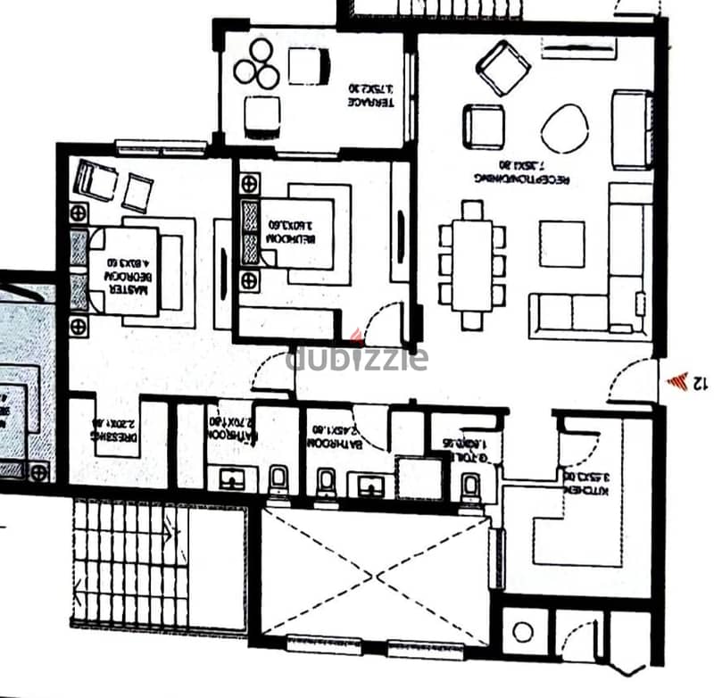 Apartment for rent at Owest - شقة للإيجار بكمبوند اويست بأكتوبر 3