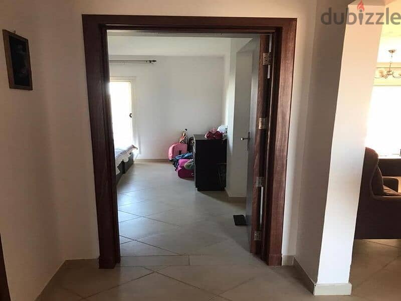 Pool view penthouse furnished with kitchen and ACs Amwaj 7