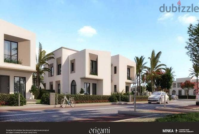 Distinctive duplex 224 sqm for sale in front of the JW Marriott Hotel in Fifth Settlement, Taj City Compound 0
