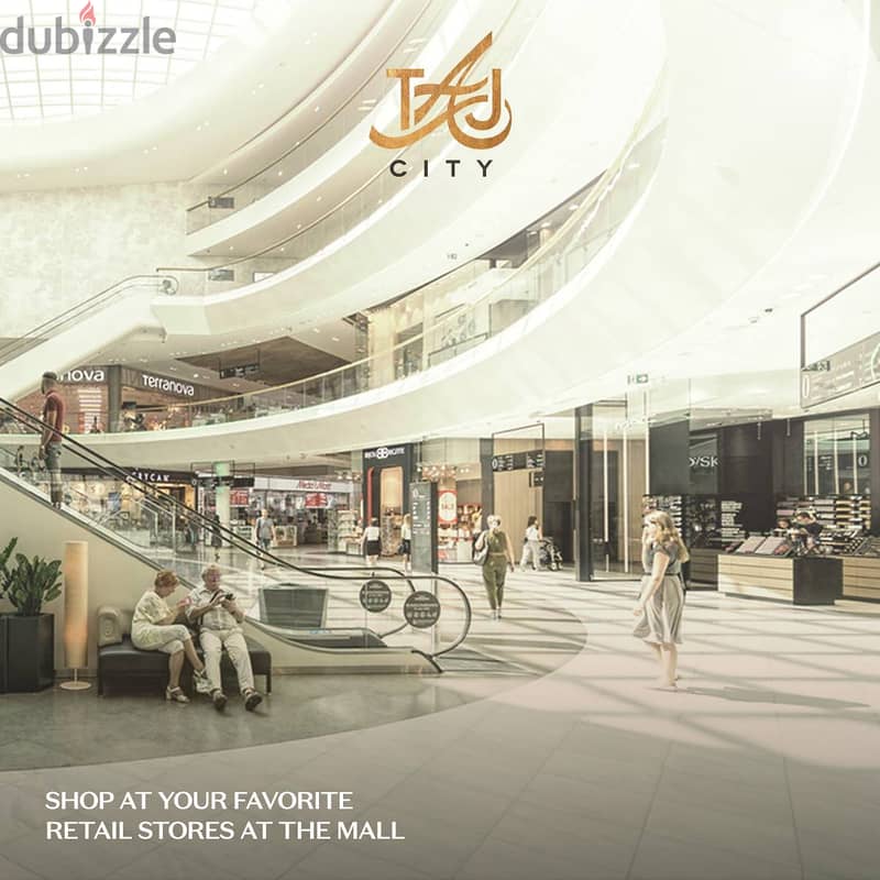 دوبلكس مميز 224م للبيع  خصم 39% أمام فندق جي دبليو ماريوت بالتجمع الخامس كمبوند تاج سيتي Taj City 4