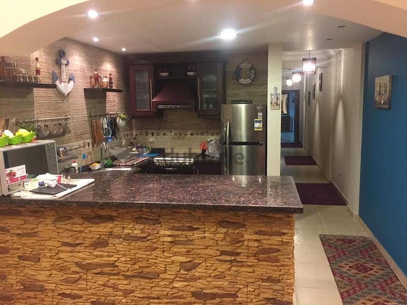 For Sale Pool + Sea View Ground Chalet With Garden In La Vista 6 - Ain Sokhna 1