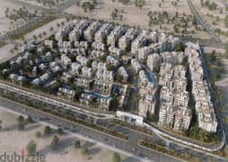"A finished 152-square-meter apartment in a prime location in Rosail Compound, Mostakbal City, on the Regional Ring Road, and 4 minutes from Al-Fatah