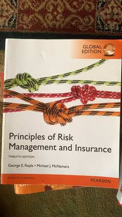 كتاب principle of risk management and insurance 0