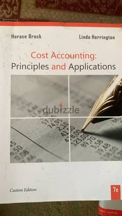 كتابcost accounting principles and application