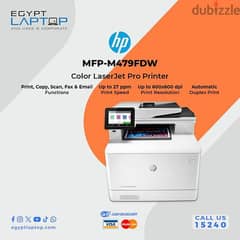 HP MFP-M479FDW Color LaserJet Pro Printer 0