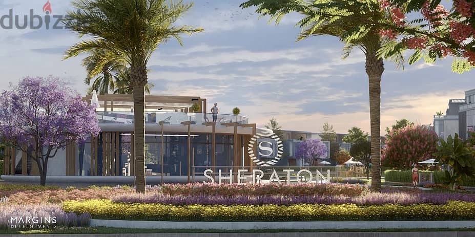 Duplex for sale in Sheraton Residence, Super Lux with Ac and kitchen Mostaqbal City 5
