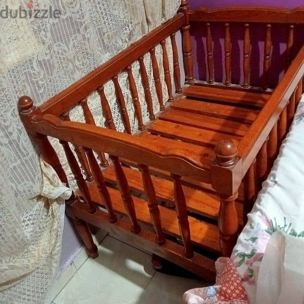 سرير اطفال خشب 3
