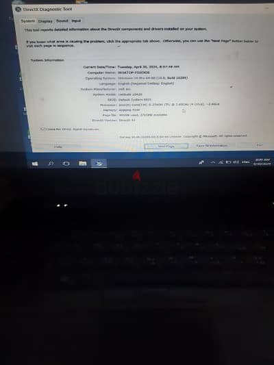 لاب توب مستعمل لا يوجد. اي عيوب