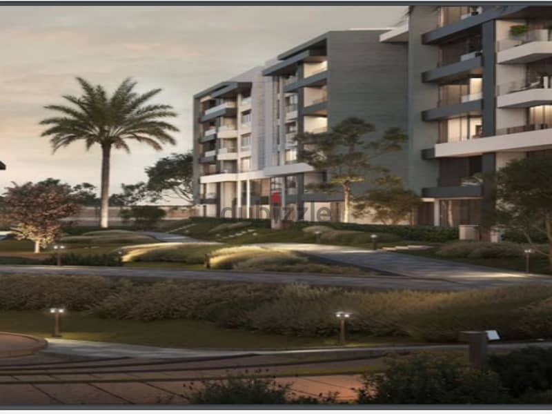 With only 5% down payment, own your apartment in Garden in the heart of the Fifth Settlement, next to Park View Hassan Allam in the Avelin Compoud 3