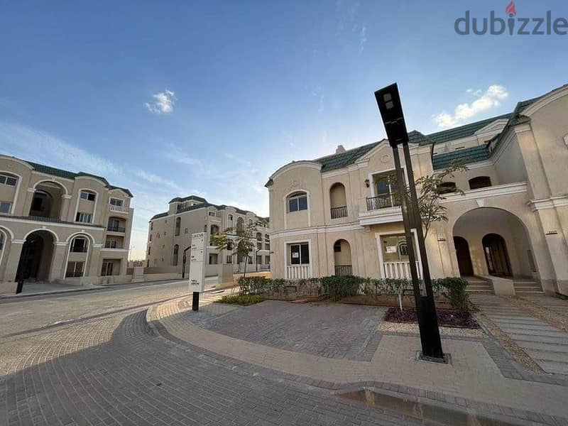160 sqm townhouse villa for sale in Al-Mosqbal City at East, Al-Ahly Sabbour, next to New Cairo and minutes from Madinaty 2