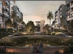 Distinctive apartment with Garden  for sale in the heart of Fifth Settlement Next to Park View Hassan Allam | 5% down payment only | Prime Location