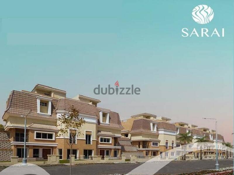 $ villa 239m for the price of an apartment in Sarai Mostakbal City 4