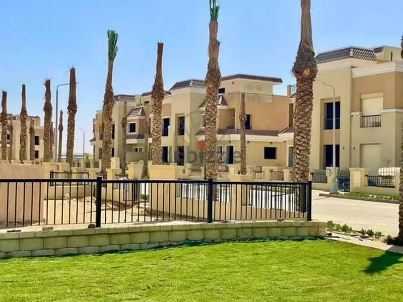 $ villa 239m for the price of an apartment in Sarai Mostakbal City 8