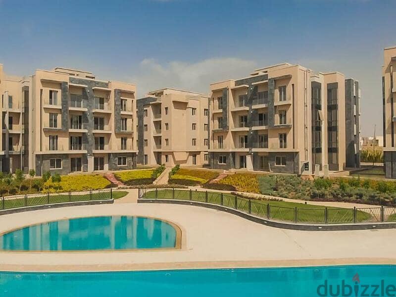 Apartment 139m with garden ready to move 2 bedrooms in Galleria  moon valley Compound 5