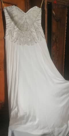 بيع فستان زفاف وسواريه