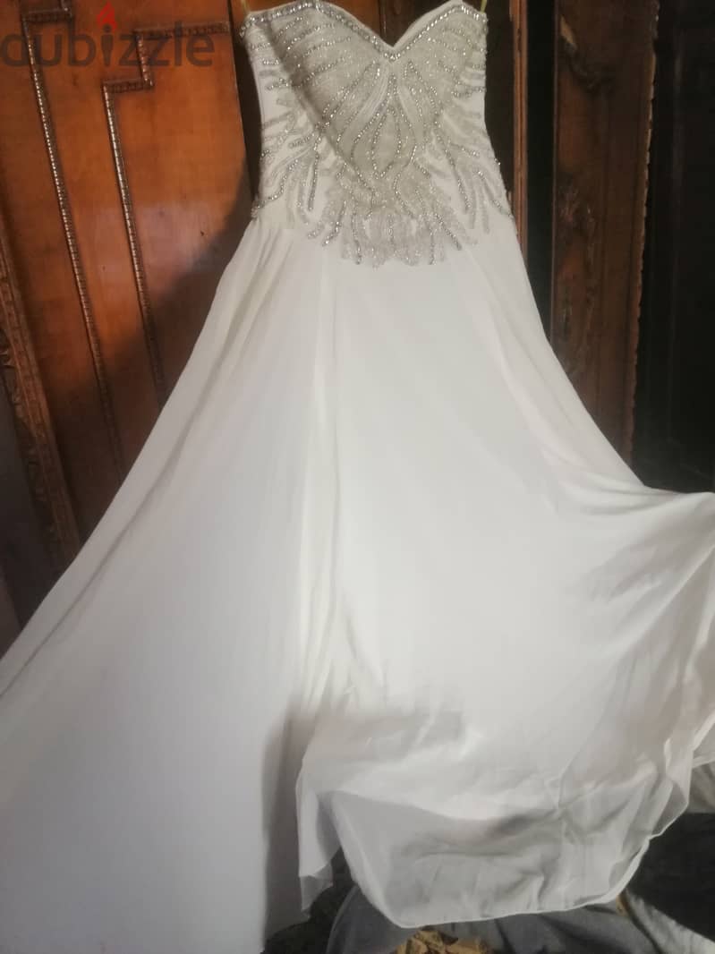 بيع فستان زفاف وسواريه 1