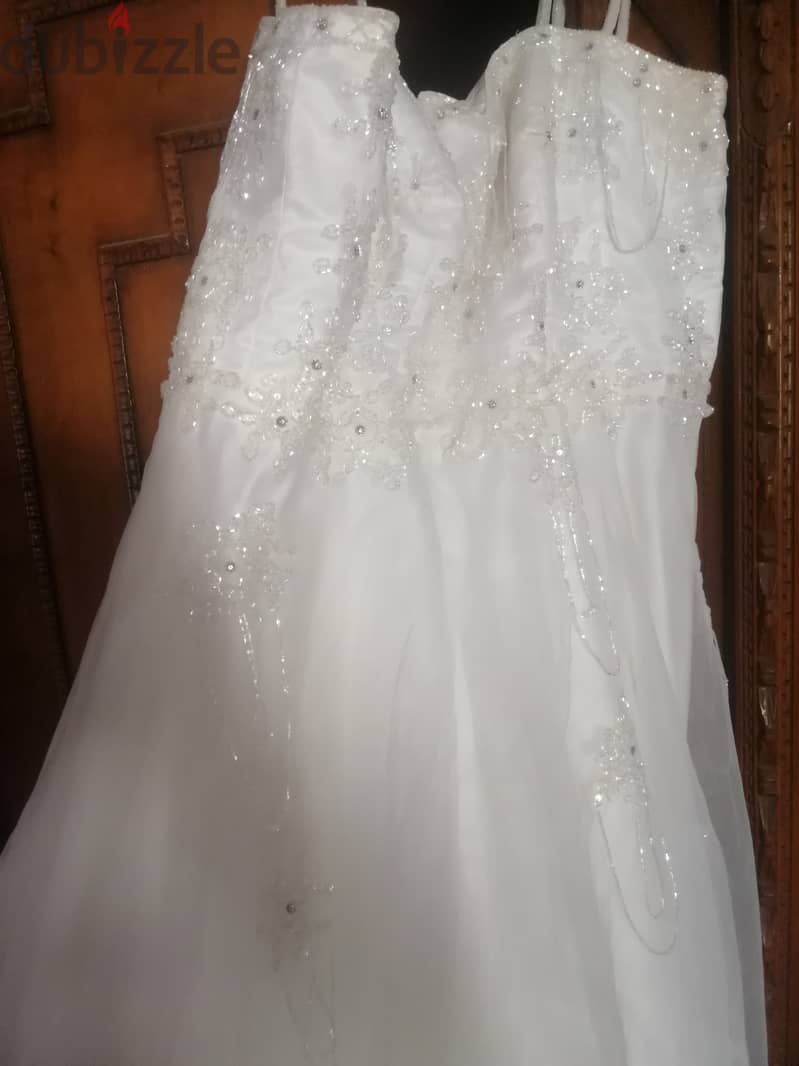 بيع فستان زفاف وسواريه 6