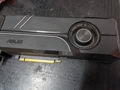 Nvidia Asus GTX 1070 TI Turbo كرت شاشة انفيديا بحالة ممتازة