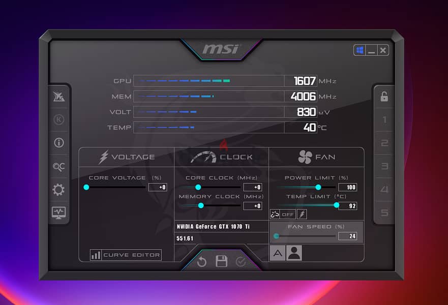 Nvidia Asus GTX 1070 TI Turbo كرت شاشة انفيديا بحالة ممتازة 4