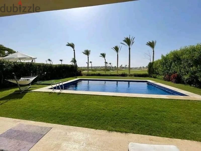 Villa For sale 239M View Golf in Palm Hills New Cairo | فيلا للبيع 239م جاهزة للمعاينة في بالم هيلز نيو كايرو 1