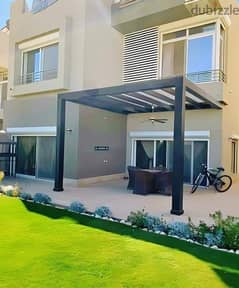 Townhouse Corner 243m in palm hills new cairo and installments 0