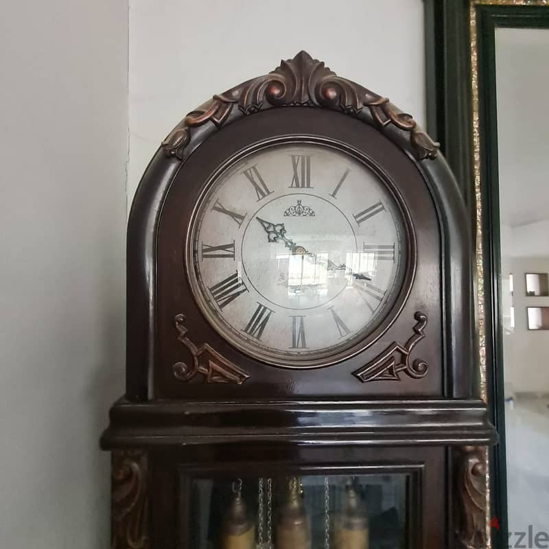 ساعة حائط قديمة صناعة ألمانية تحفة فريدة من نوعها 3