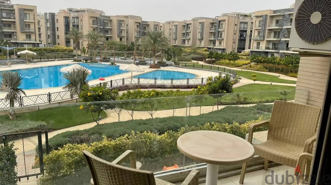 Ground apartment with garden, immediate delivery, in Galleria Sur Compound, with Mivida 1