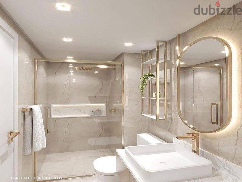 Duplex with garden for sale in Stone Park New Cairo 7