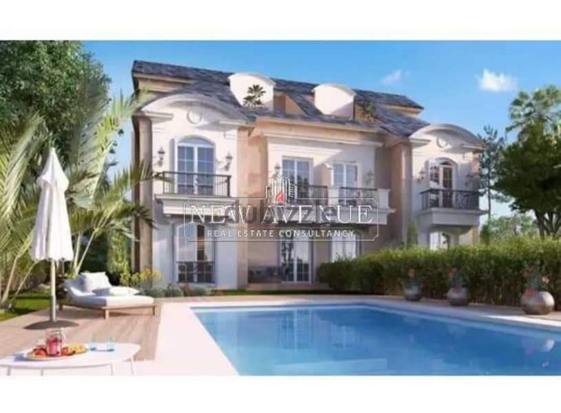Semi finished Twin house in Layan New Cairo 2