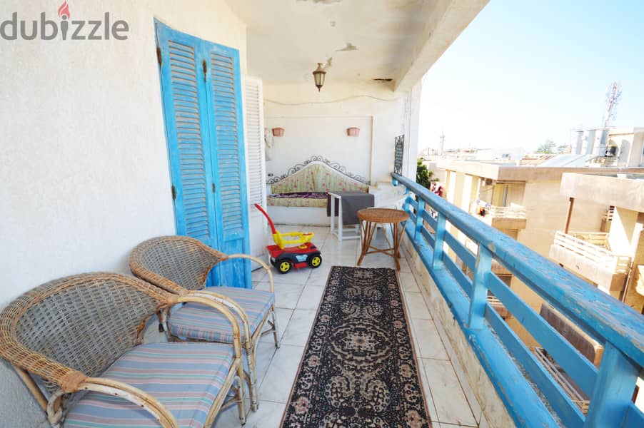 شقة للبيع – شارع النصر-المعمورة الشاطئ– بمساحة 90متر 6