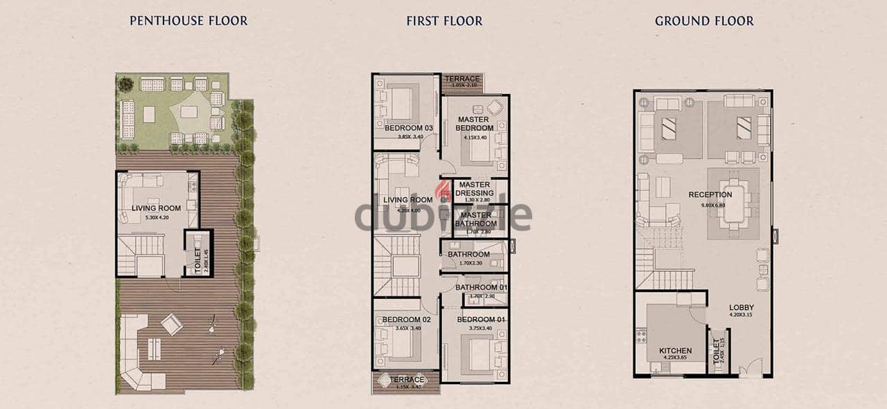 Own a townhouse with immediate delivery at the lowest price in Fifth Settlement 7