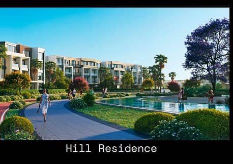 apartment for sale in last location on palm hill PX , 6th of Octobor ground floor BUA144 G56 5%DP installment 7 yrs  4 years delivery Fully finished 9