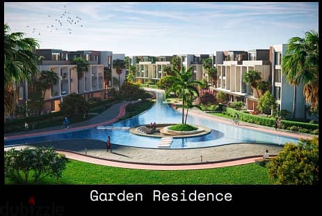 apartment for sale in last location on palm hill PX , 6th of Octobor ground floor BUA144 G56 5%DP installment 7 yrs  4 years delivery Fully finished 10