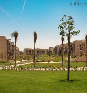 Ready to move Apartment with garden for SALE  FULLY FINISHED  in new cairo golden square 5