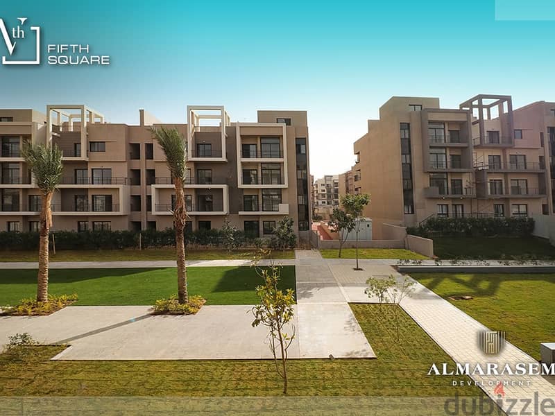 Fully Finished Apartment for Sale with Down Payment and Installments in Fifth Square Marassem Very Prime Location 1