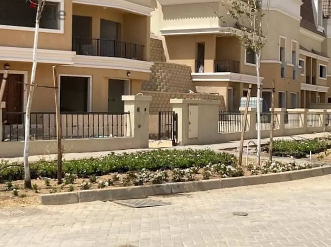 town house corner 160m with garden 147m delivered , sarai 1