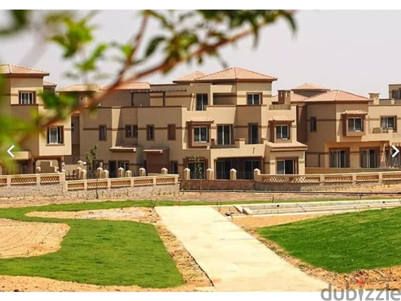 The lowest price Townhouse  226m middle for sale  View landscape in Palm Hills New Cairo 7