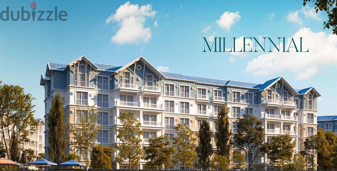 Apartment for sale in Aliva Mountain View Lagoon Park Mostakbal City compound with installments over 8 years 2