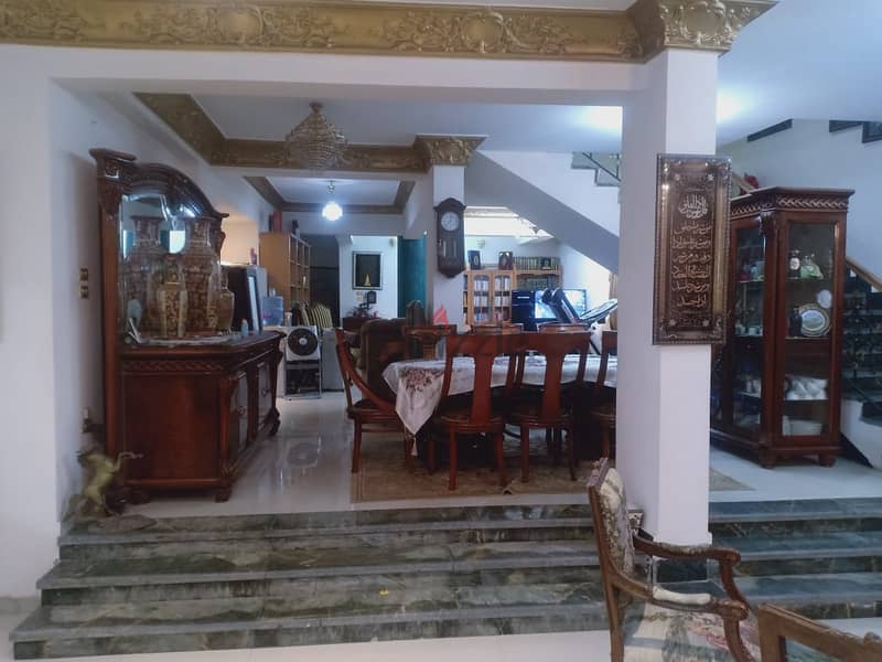 Villa at a special price in the first district, the 6th area in front of Choueifat 4