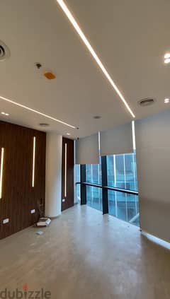 Fully finished office 67 meters for rent in ritzy mall elsheikh zayed 0