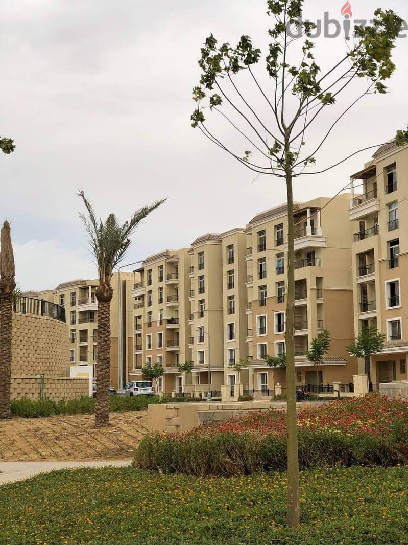 On View Direct, an apartment at the old price in Sarai Compound, area of 147 square meters, with a down payment starting from 10% and installments ove 11