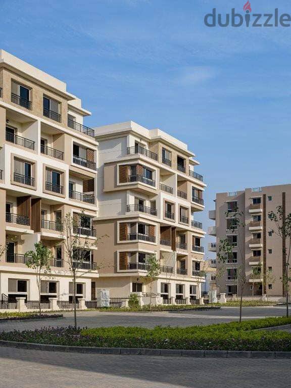 On View Direct, an apartment at the old price in Sarai Compound, area of 147 square meters, with a down payment starting from 10% and installments ove 19