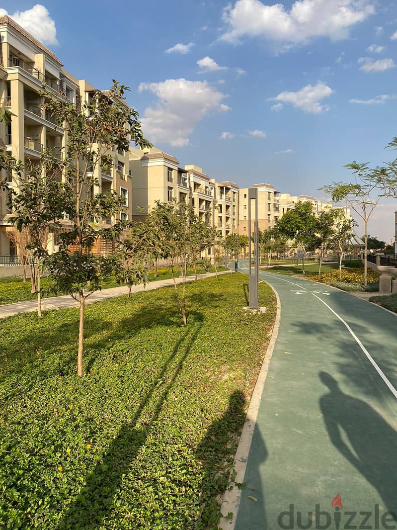 On View Direct, an apartment at the old price in Sarai Compound, area of 147 square meters, with a down payment starting from 10% and installments ove 20