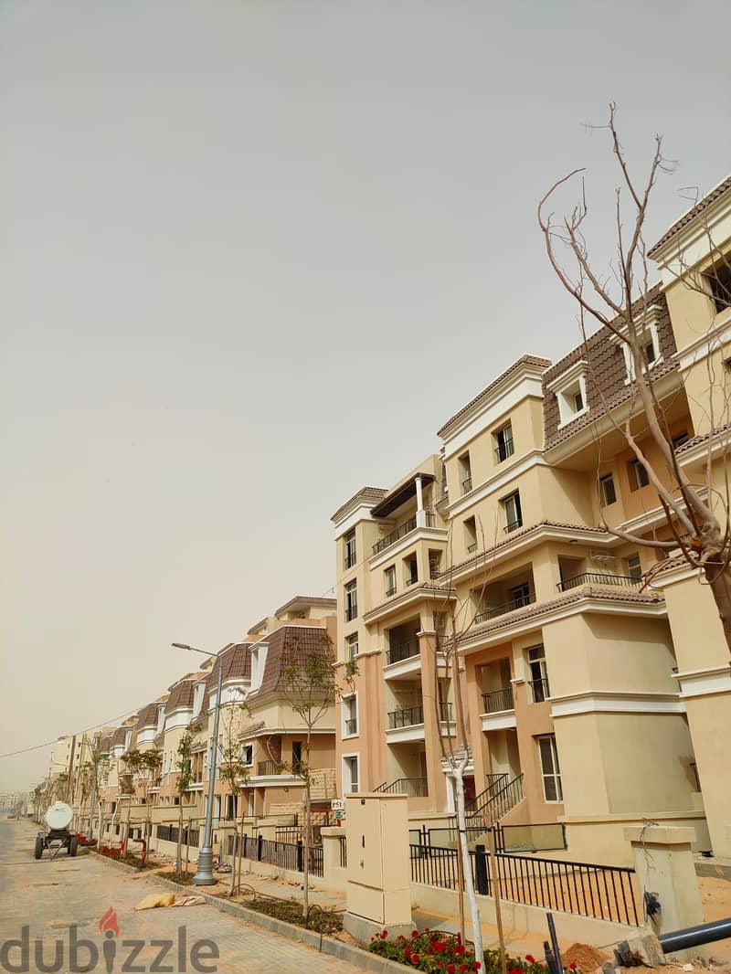 On View Direct, an apartment at the old price in Sarai Compound, area of 147 square meters, with a down payment starting from 10% and installments ove 24