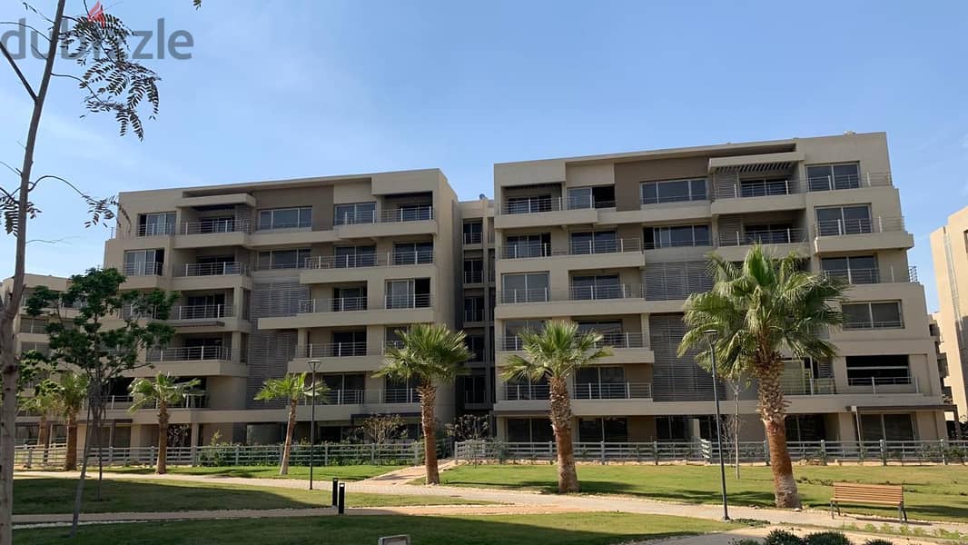 for sale apartment in palm hills capital garden 165m 2bed room directly from owner ready to move very prime location and view less than company price 0