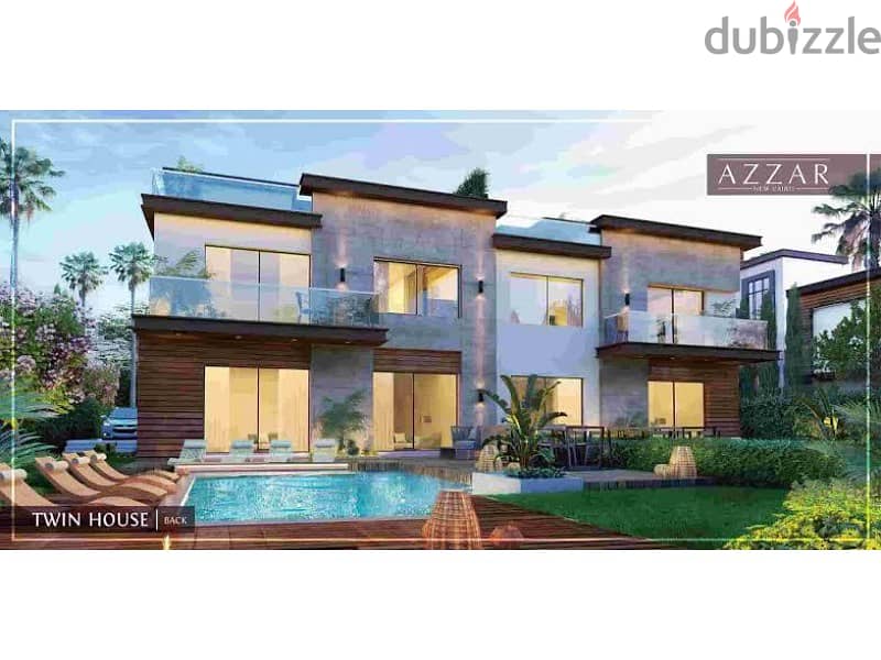 townhouse274m  4-bedrooms in Compound Azzar 2 with installments up to 6 years 1