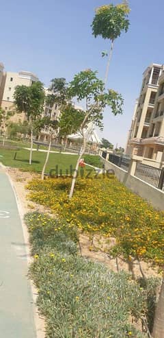 70 sqm studio for sale, ground floor with 33 sqm garden, in Sarai Compound in New Cairo. Book now to get a discount on the installment price 0