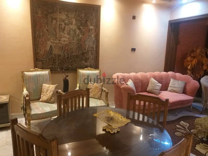 Apartment 135 meters with a view on the Nile for sale in Maadi Corniche, police buildings 3
