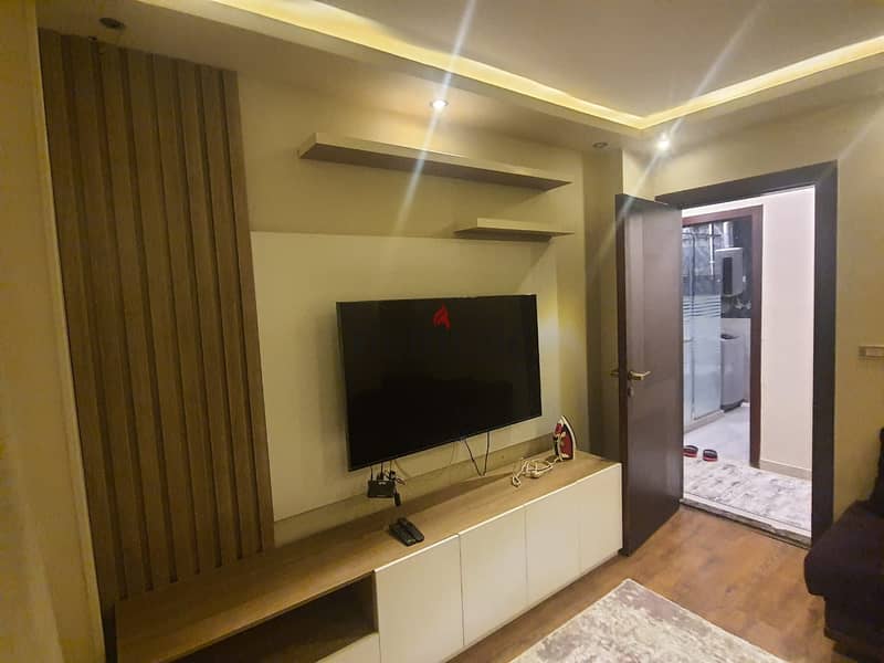 distinctive apartment for sale in Madinaty, covering an area of 124 square meters, with special finishes at the highest level of ultra-luxury, locate 6